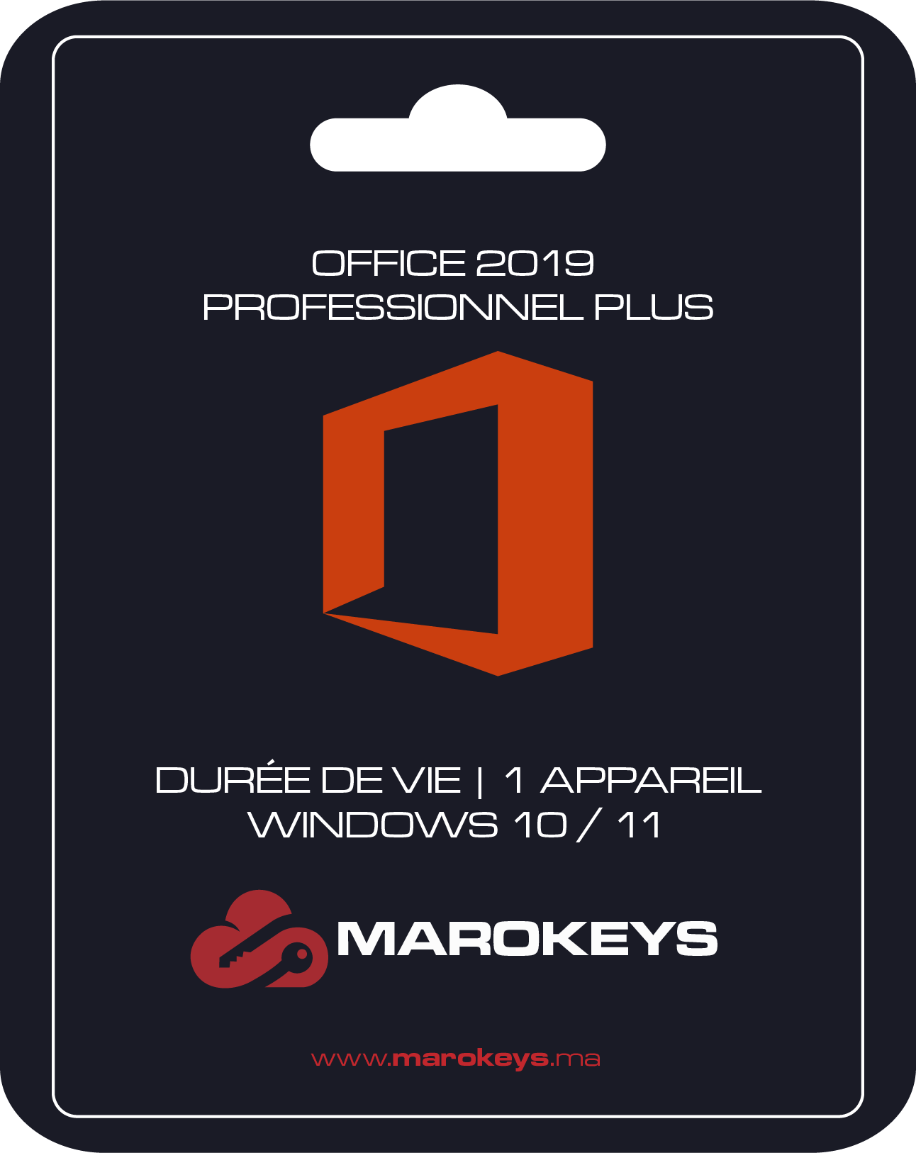 MAROKEYS - office 2019 - Le digital pour tous, au Maroc Office 2019 Professionnel Plus