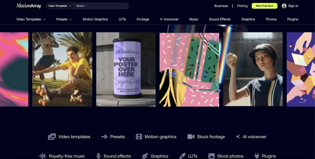 5 idées Motion Array pour créateurs au Maroc