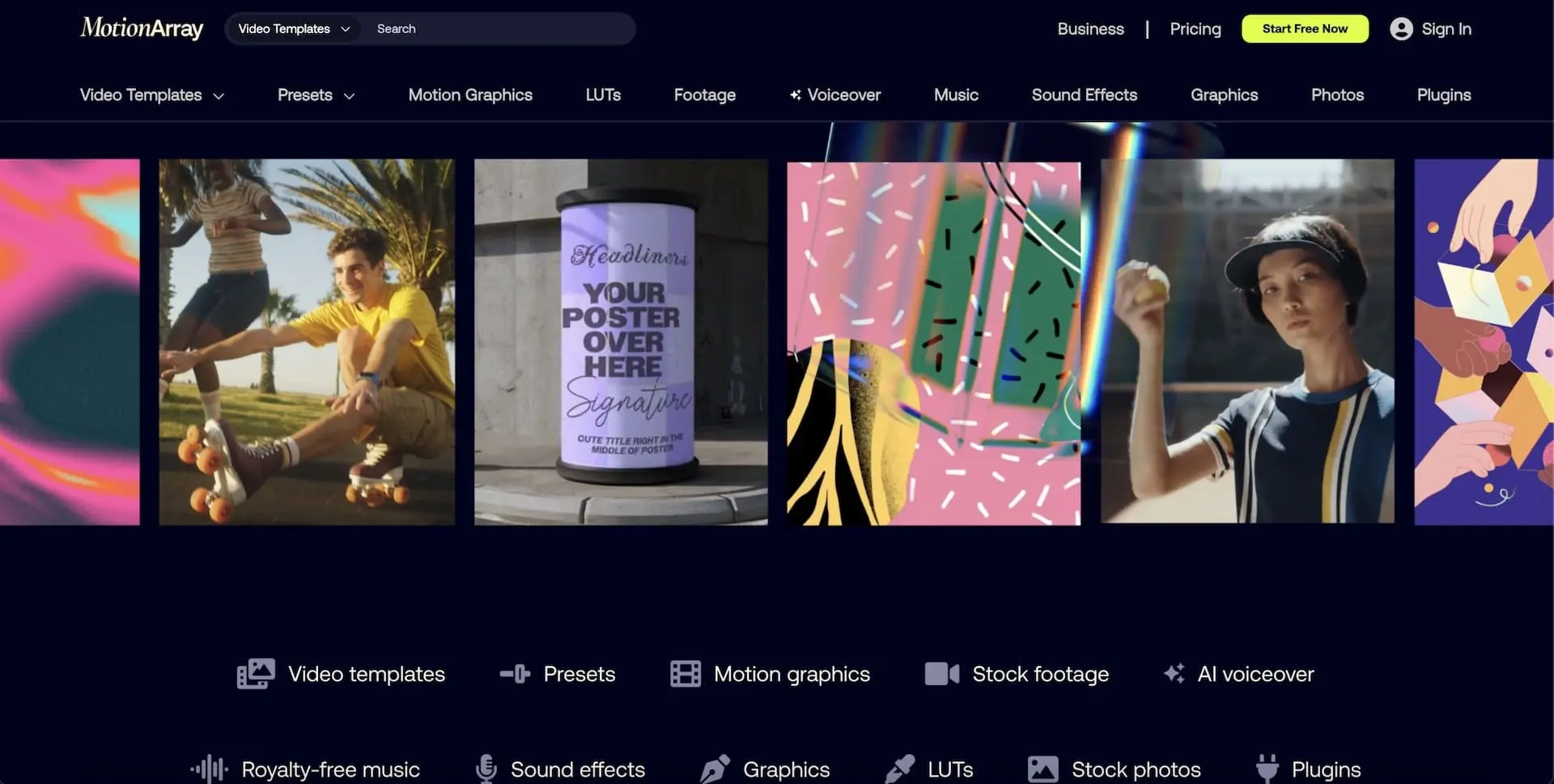 5 idées Motion Array pour créateurs au Maroc